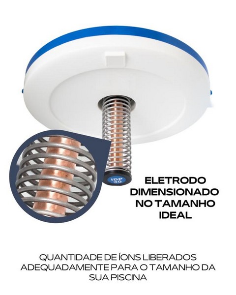 Ionizador solar para piscina